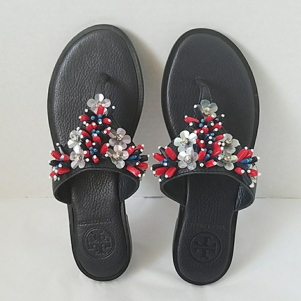 Tory Burch Leather Sandals